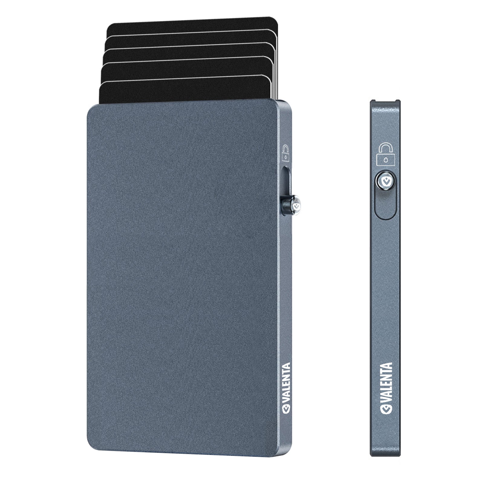 Cardprotector Aluminium MagSafe Grey