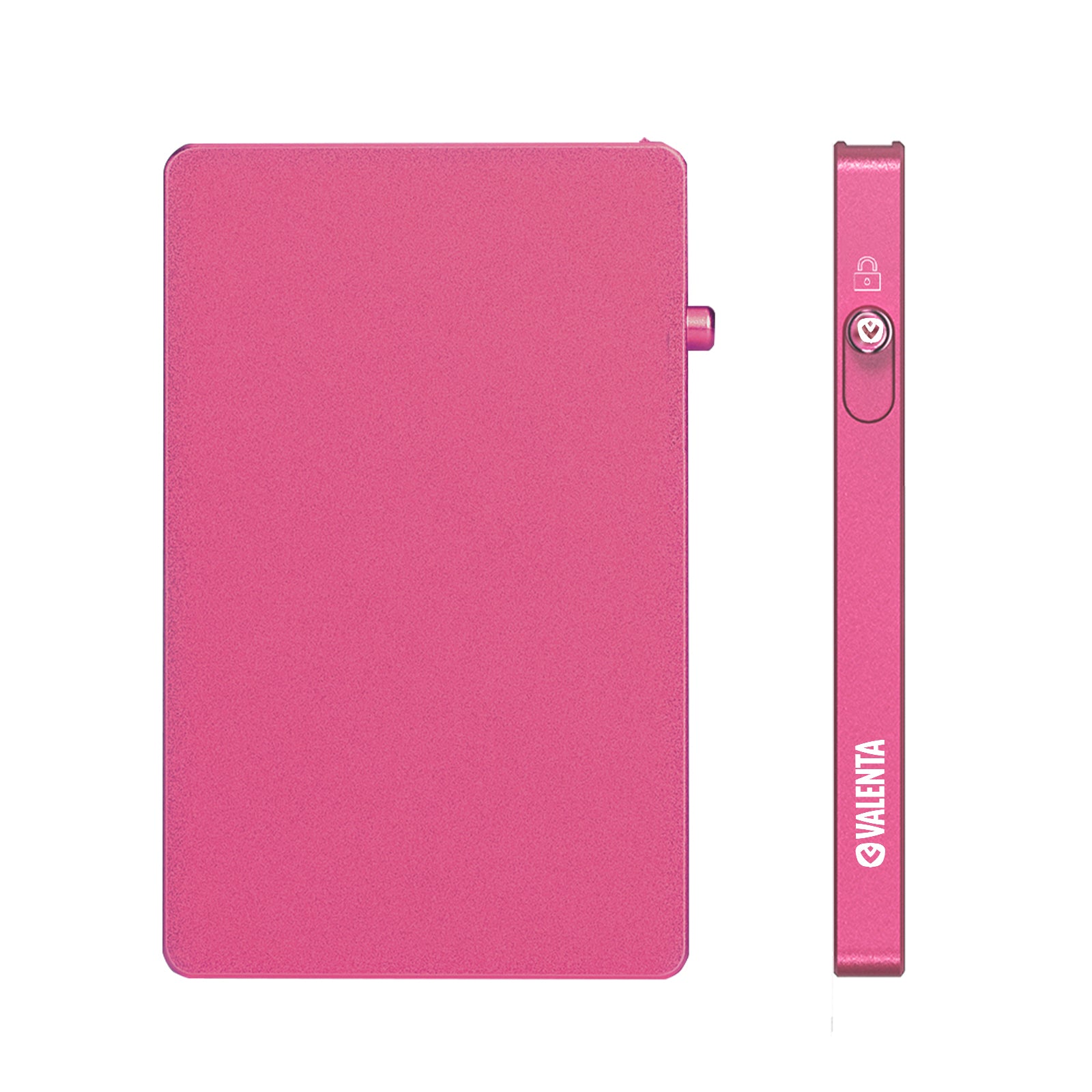 Cardprotector Aluminium MagSafe Roze