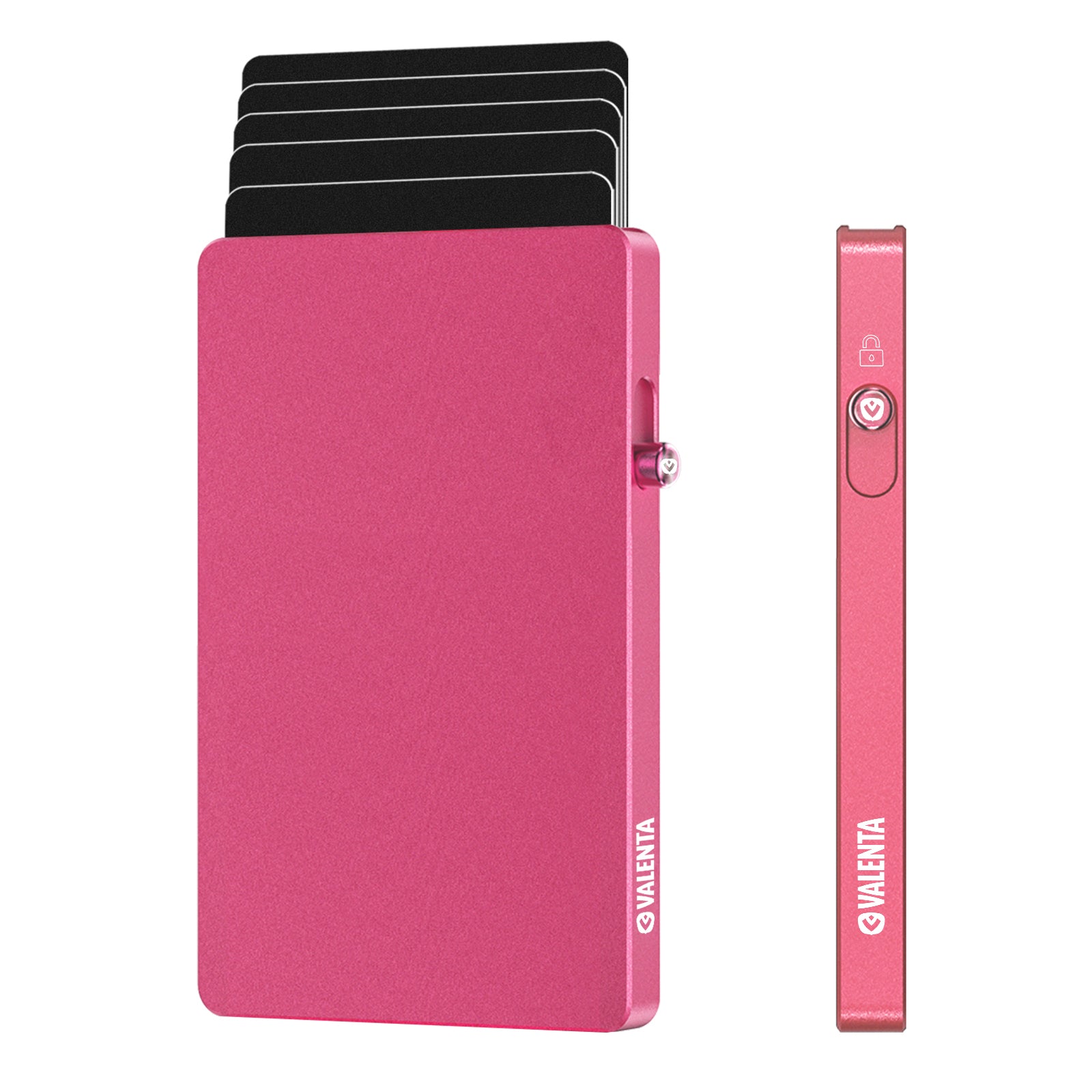 Cardprotector Aluminium MagSafe Roze