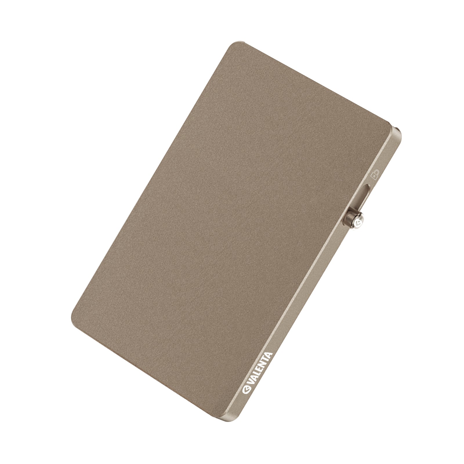 Cardprotector Aluminium MagSafe Titanium Natural