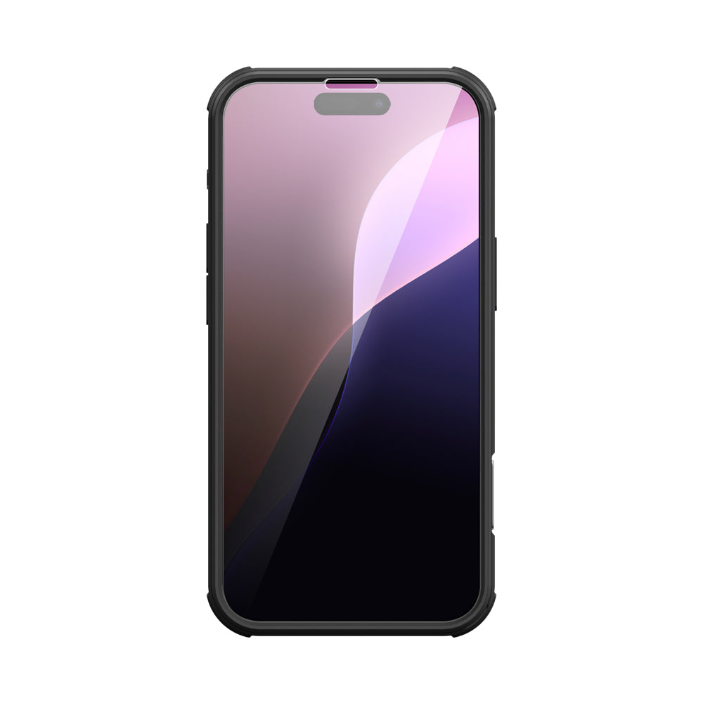 Full Cover Tempered Glass Zwart iPhone 16 Pro