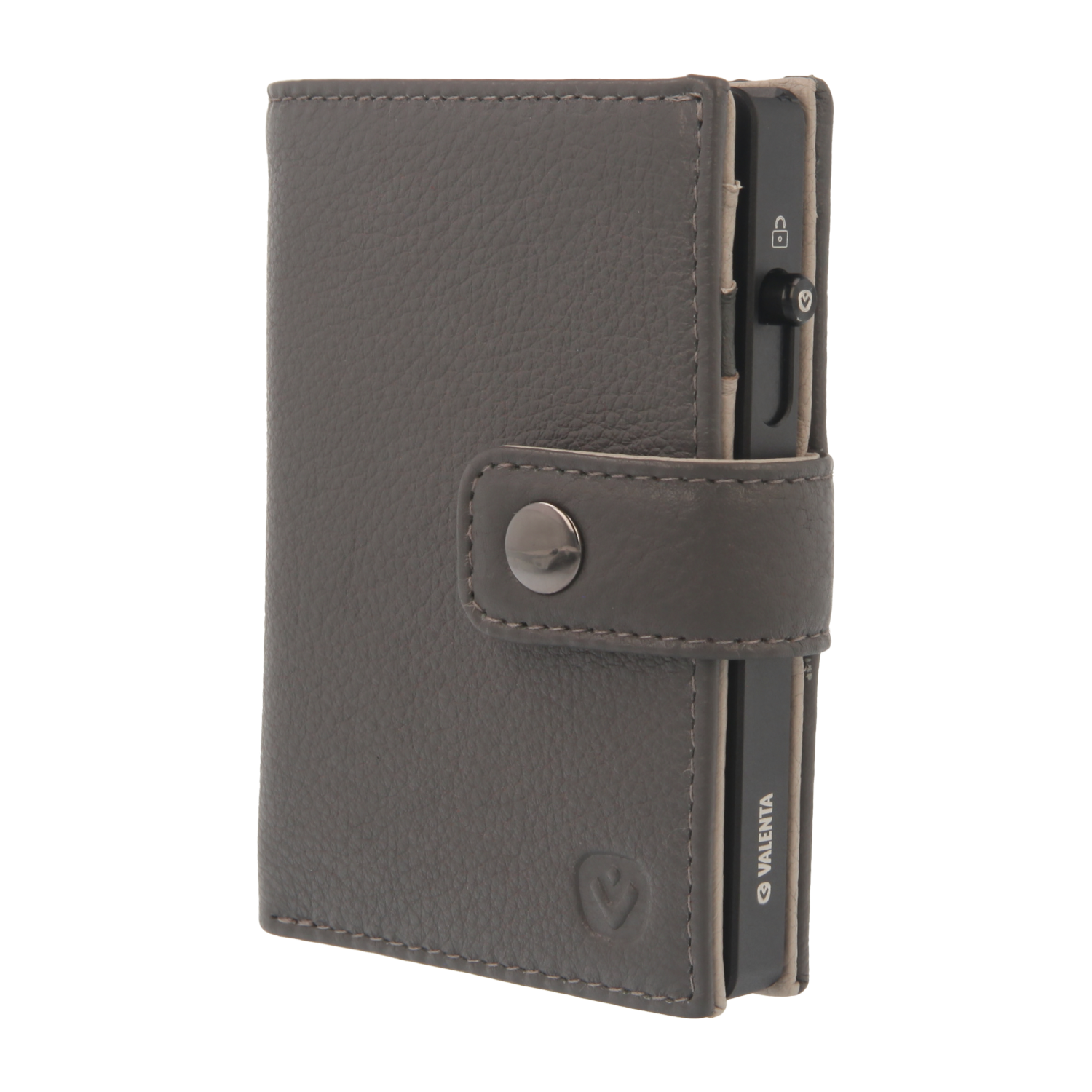 Cardprotector Black + Card Wallet Luxe Grey