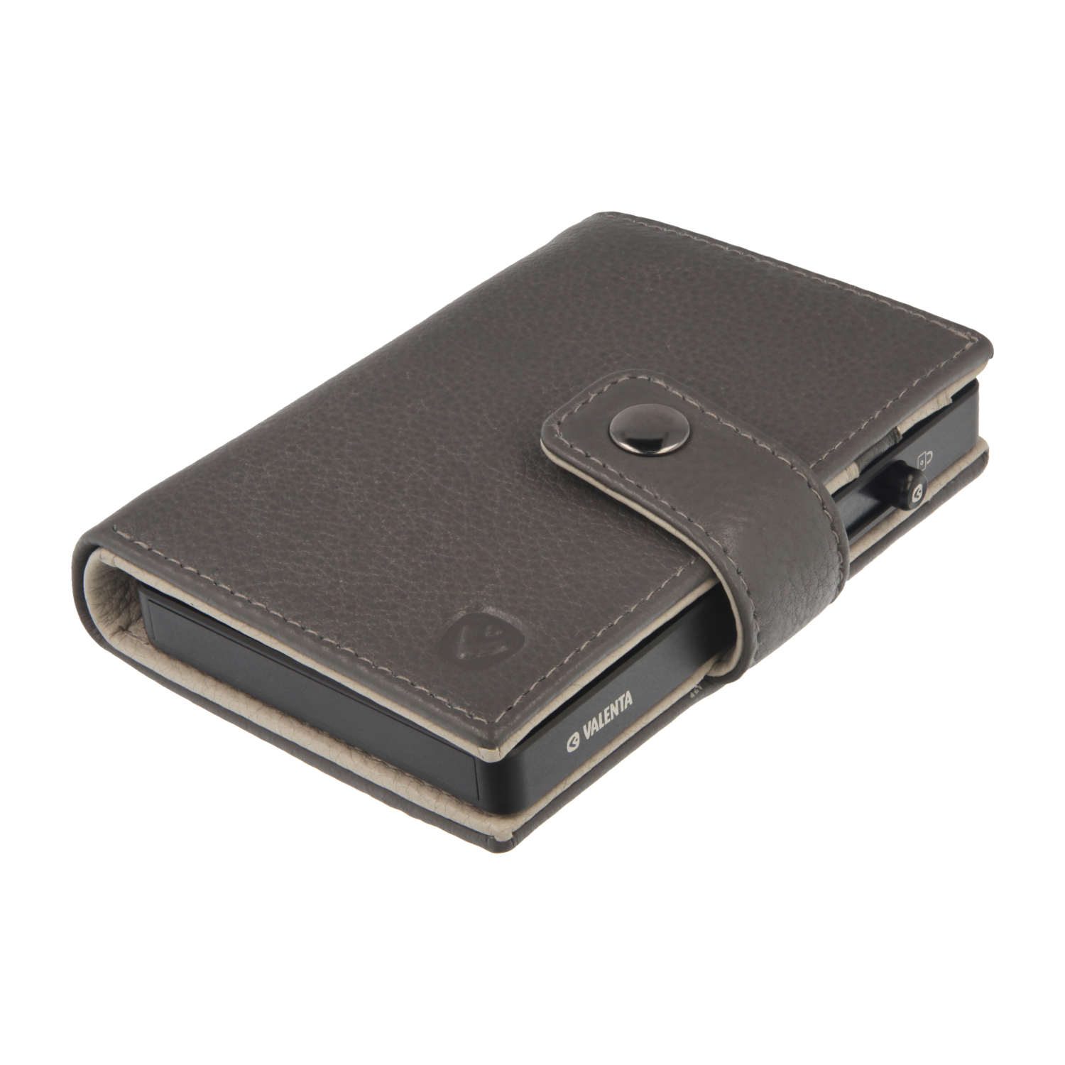 Cardprotector Black + Card Wallet Luxe Grey