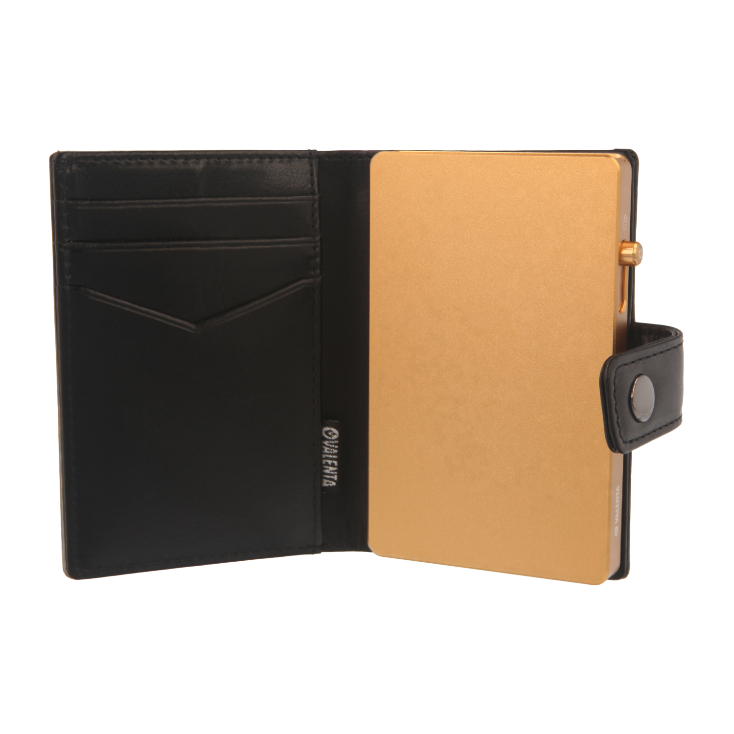 Cardprotector Gold + Card Wallet Luxe Black