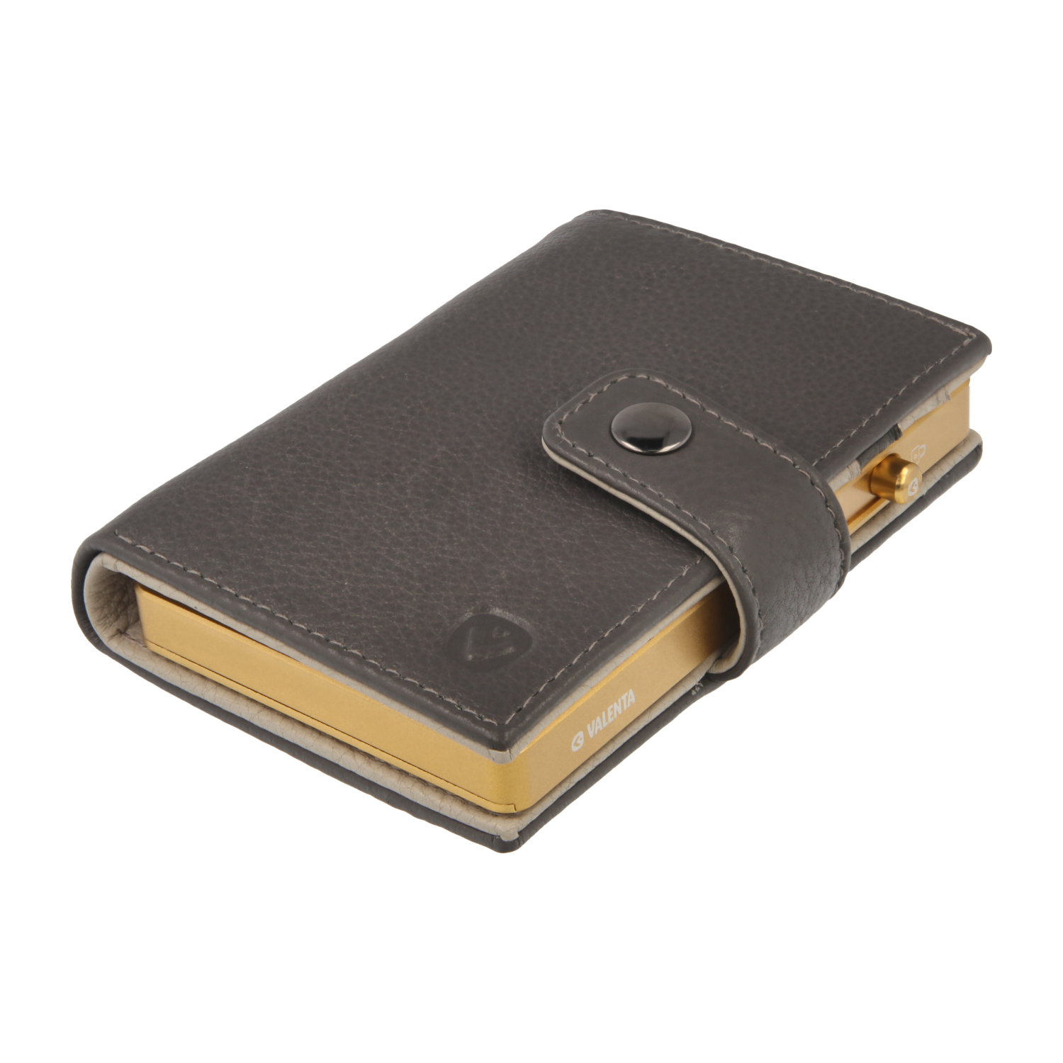 Cardprotector Gold + Card Wallet Luxe Grey