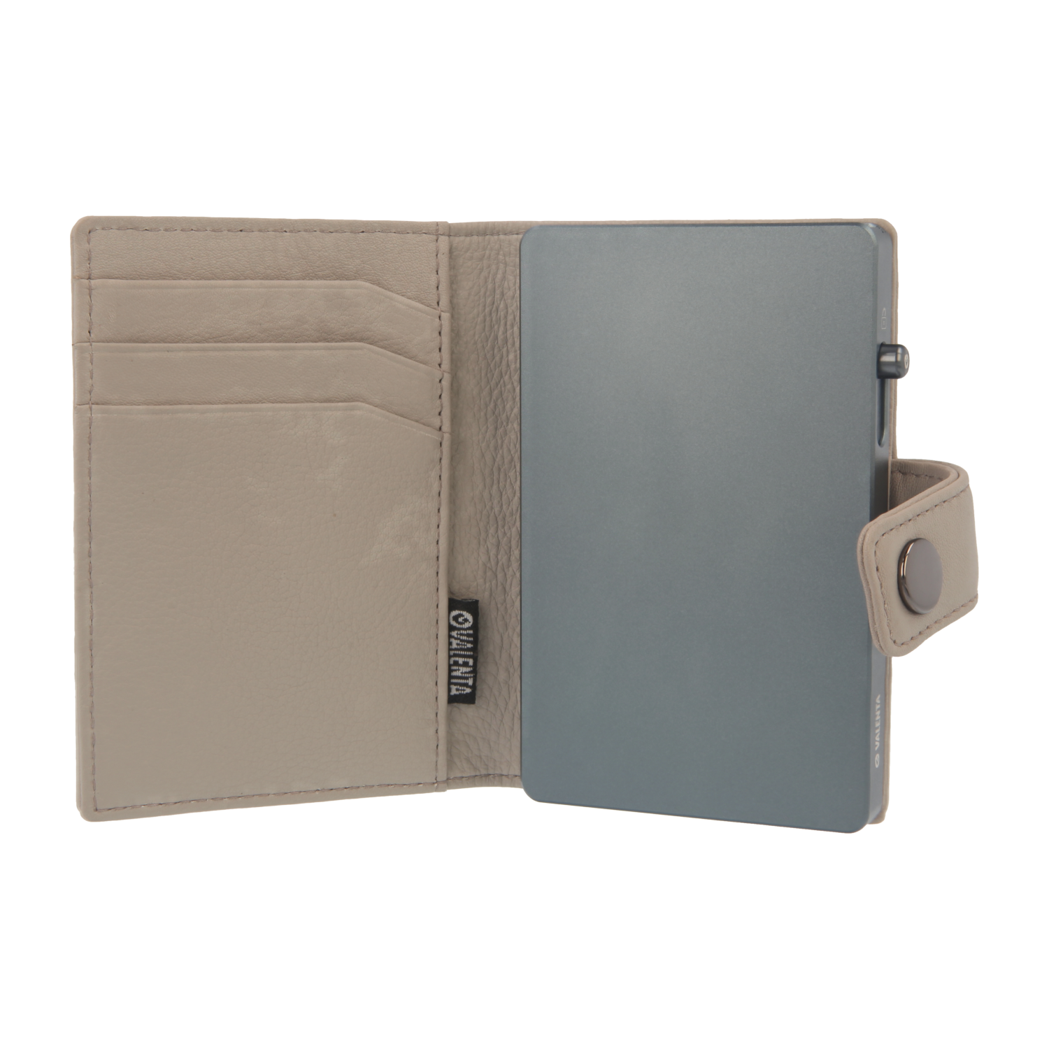 Cardprotector Cool Grey + Card Wallet Standard Off-White