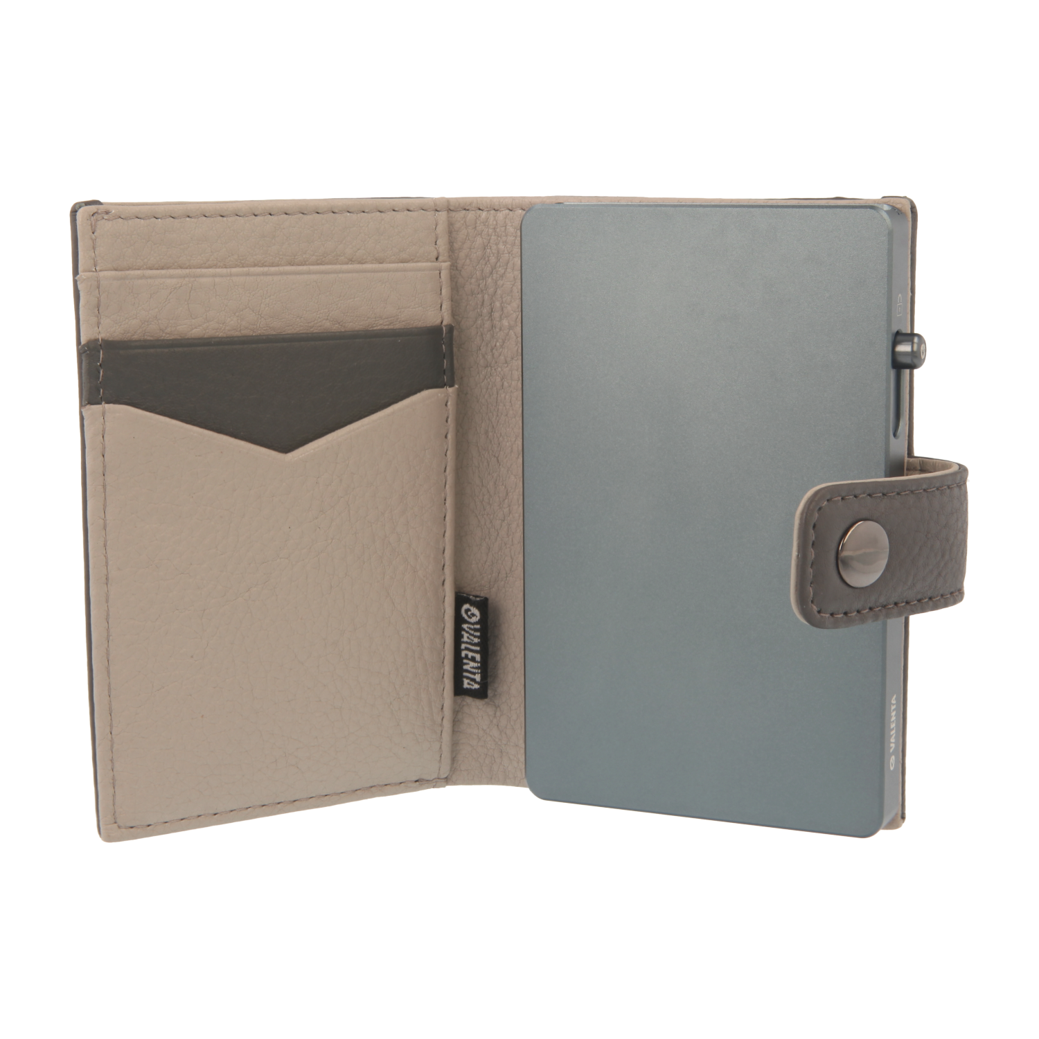 Cardprotector Grey + Card Wallet Luxe Grey