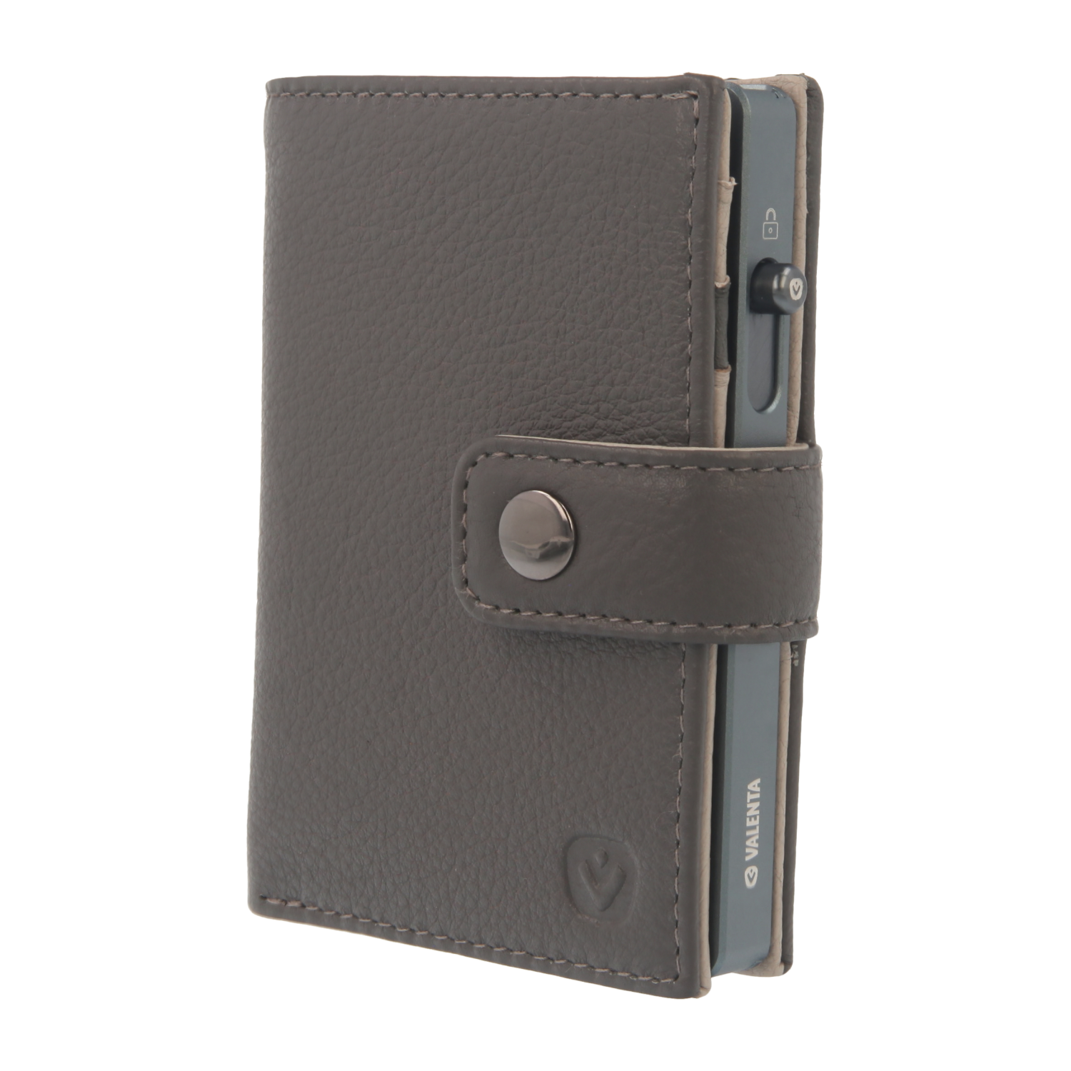 Cardprotector Grey + Card Wallet Luxe Grey