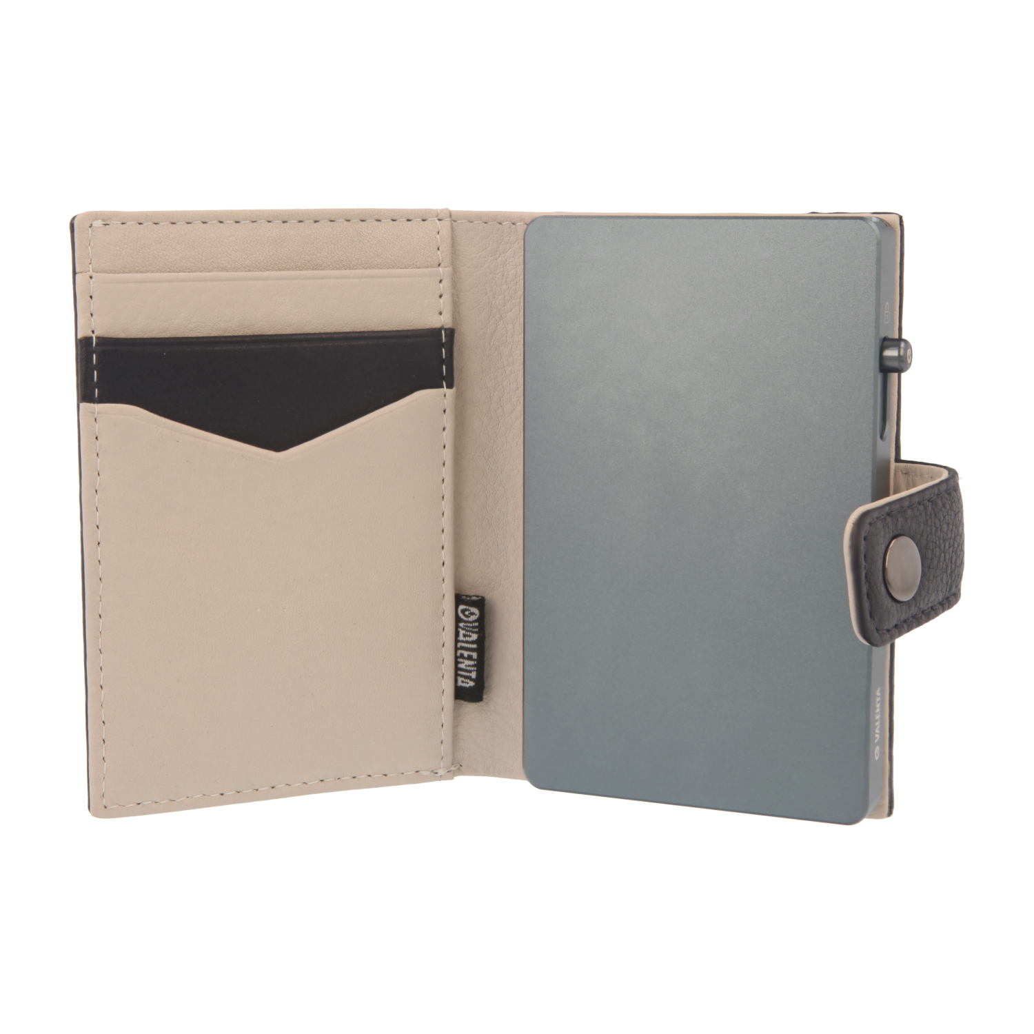 Cardprotector Grey + Card Wallet Luxe Navy