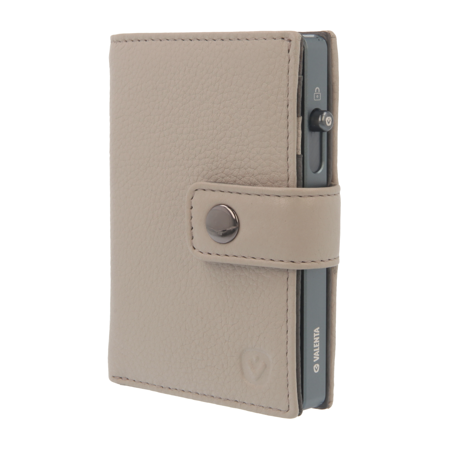 Cardprotector Grey + Card Wallet Luxe Off-White