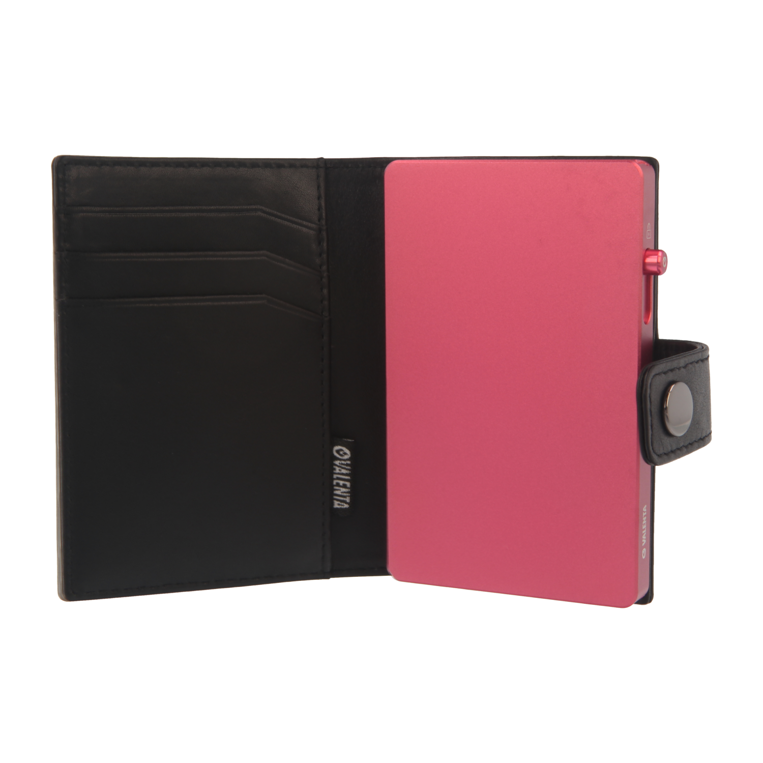 Cardprotector Pink + Card Wallet Standard Black