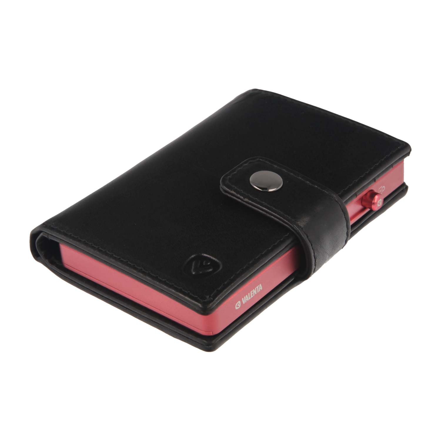 Cardprotector Pink + Card Wallet Luxe Black