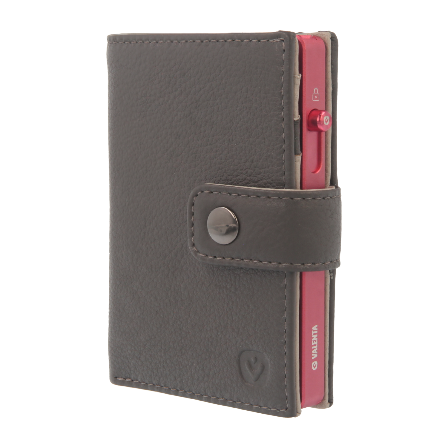 Cardprotector Pink + Card Wallet Luxe Grey