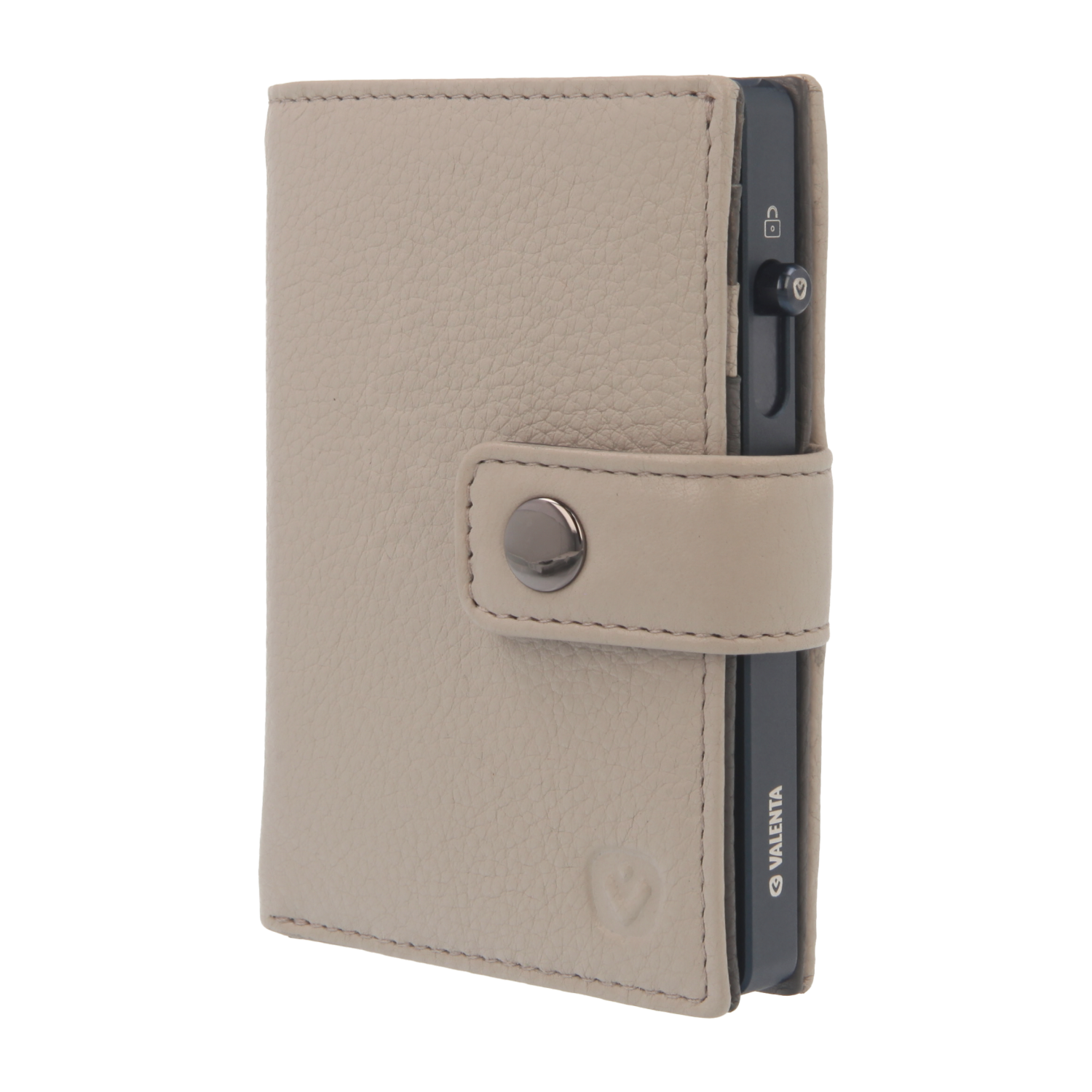 Cardprotector Titanium Blue + Card Wallet Luxe Off-White