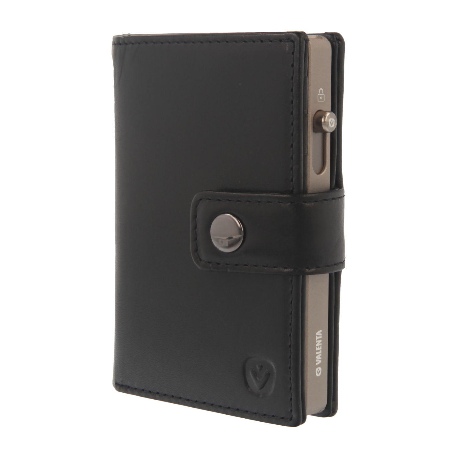 Cardprotector Titanium Natural + Card Wallet Luxe Black