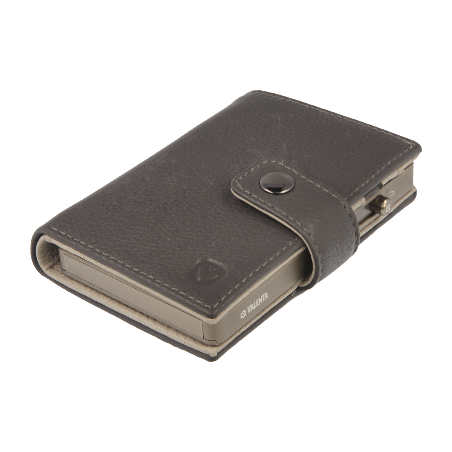 Cardprotector Titanium Natural + Card Wallet Luxe Grey