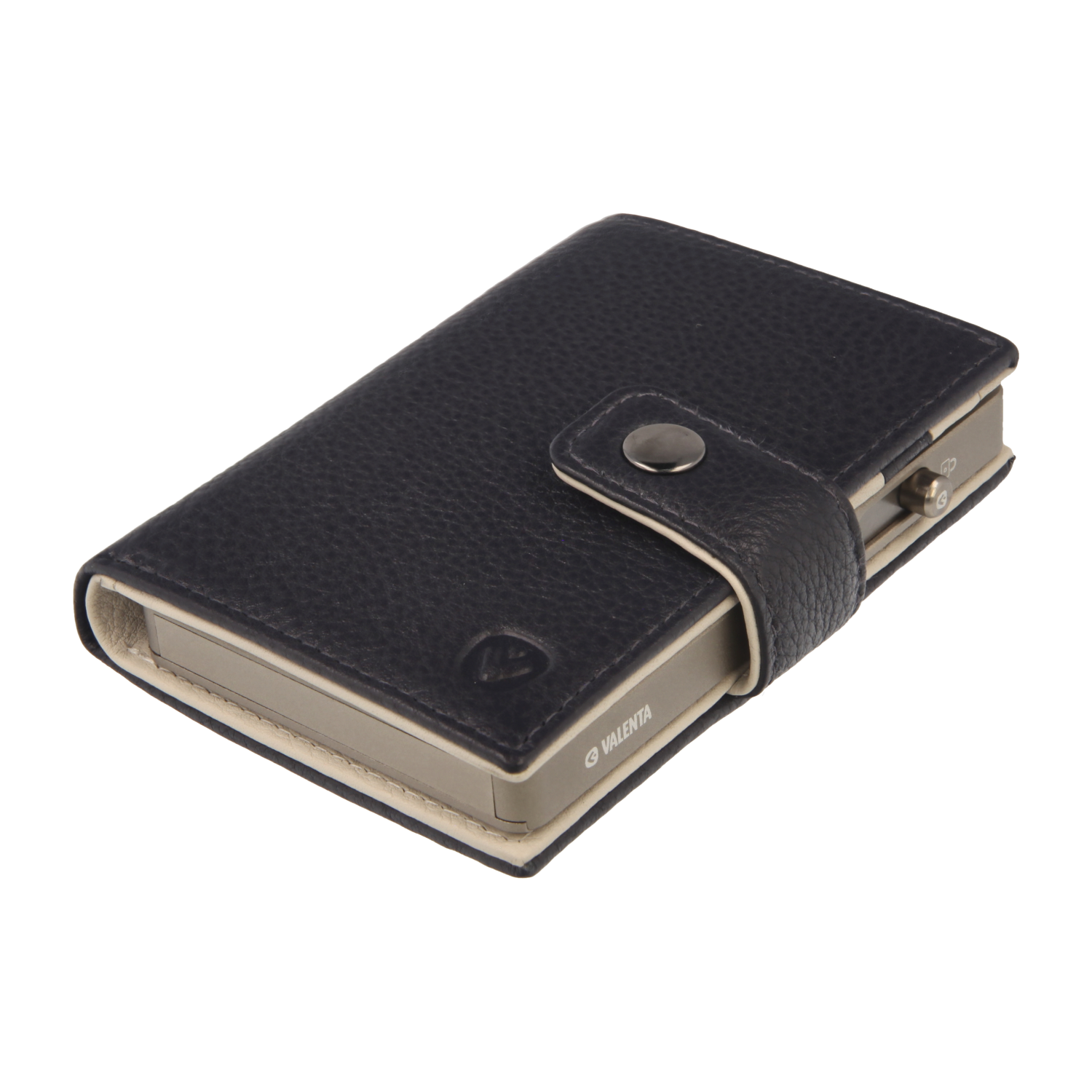 Cardprotector Titanium Natural + Card Wallet Luxe Navy