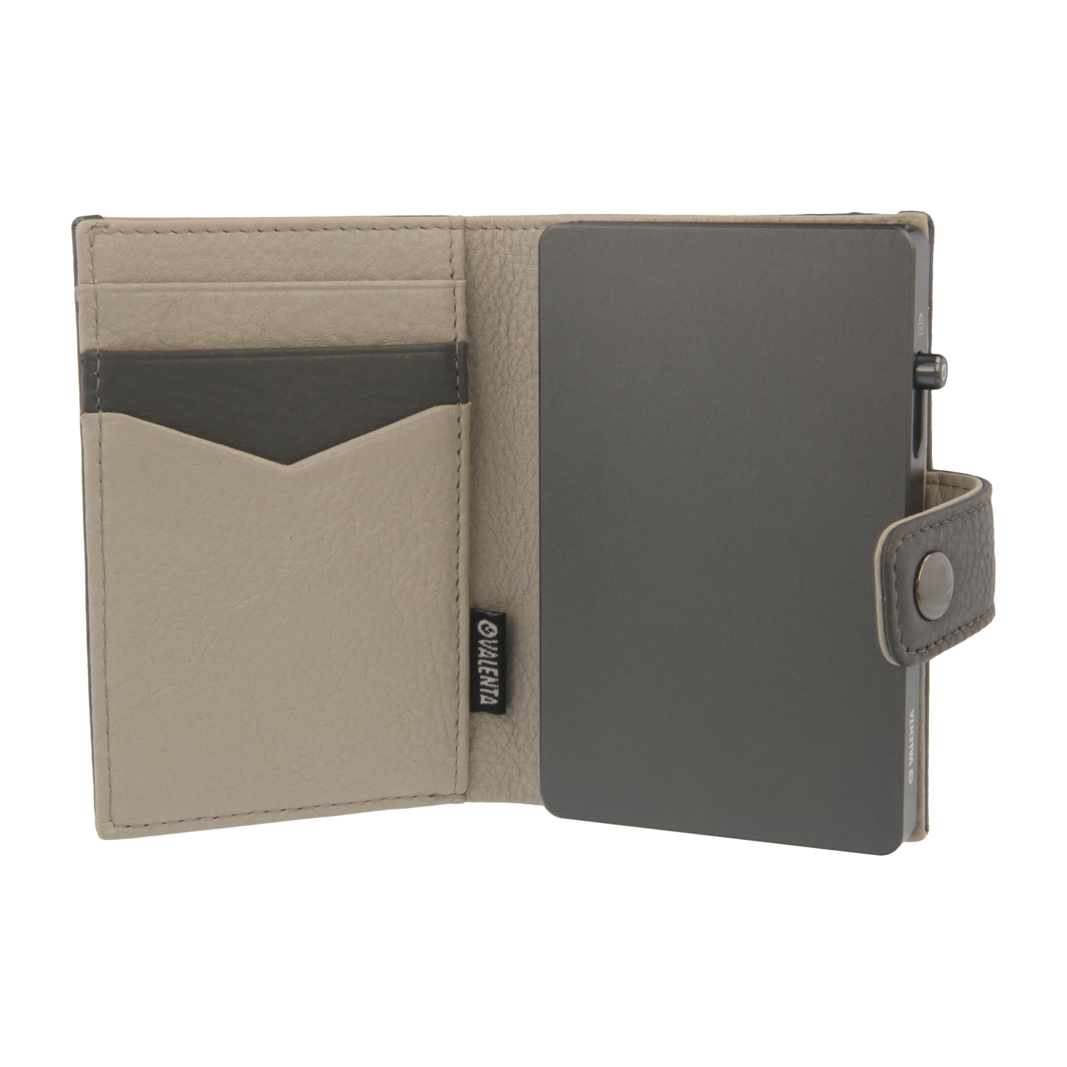 Cardprotector Graphite Grey + Card Wallet Luxe Grey