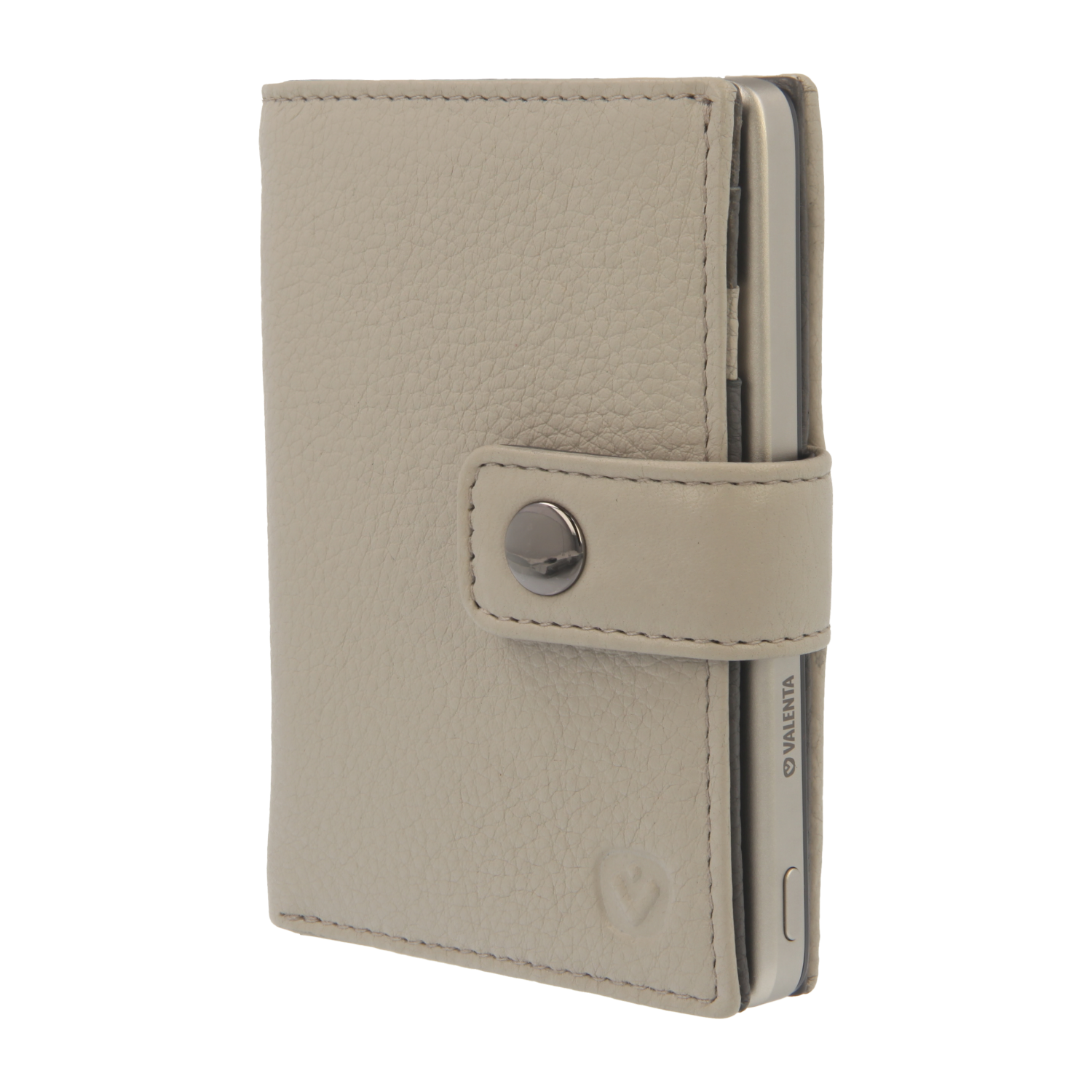 Powerbank Ultra Slim Natural + Card Wallet Luxe Off-White