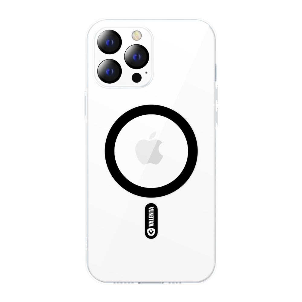 Valenta Trend - Coque Apple iPhone 13 Pro Max Coque Arrière Rigide  Compatible MagSafe - Violet 7-587907 
